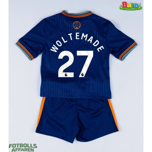 Newcastle United Nick Woltemade #27 Tredjeställ Barn 2025-26 Kortärmad (+ Korta byxor)